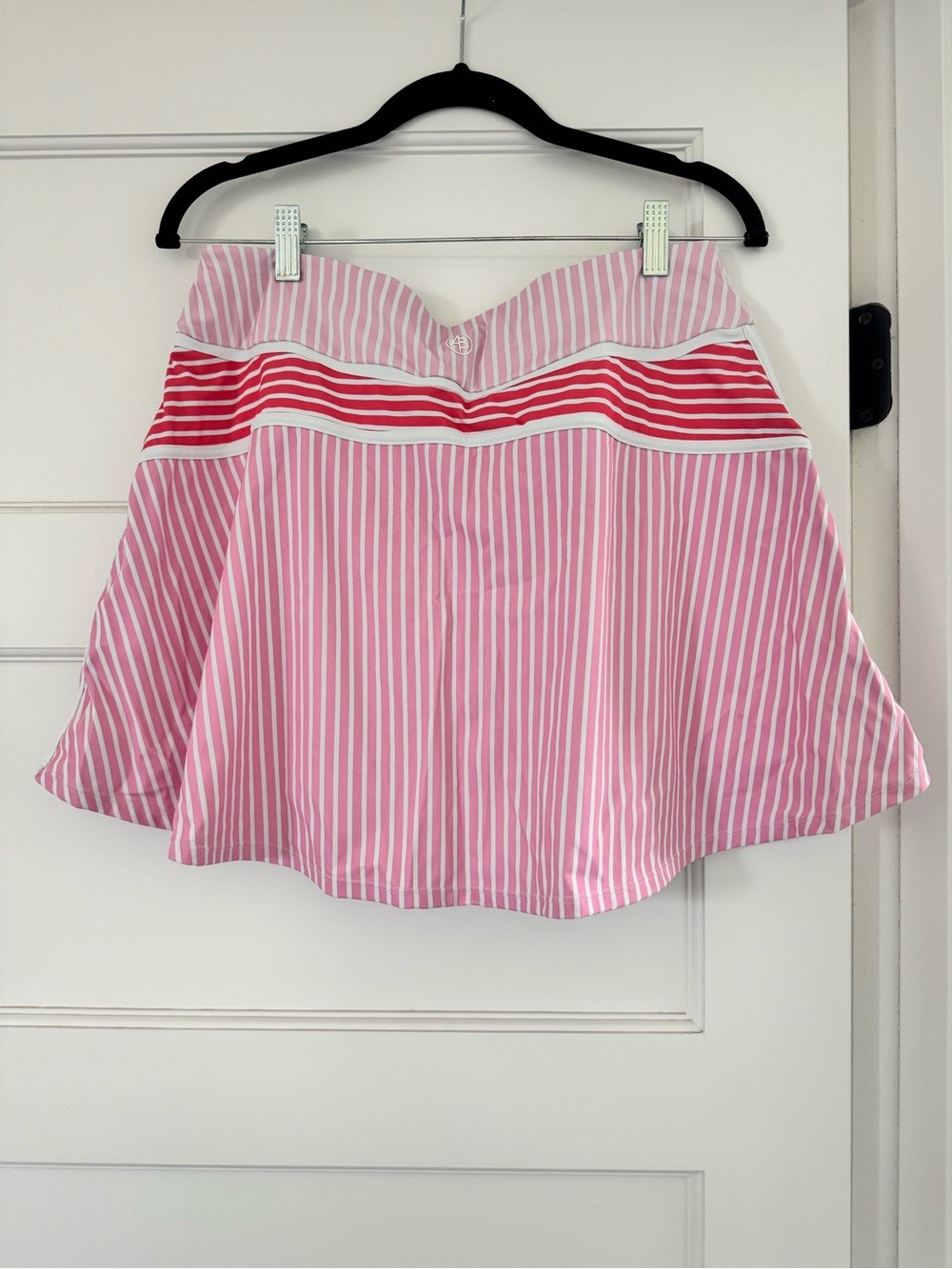 Pink Striped Addison Bay Skort - Picture 2 of 2